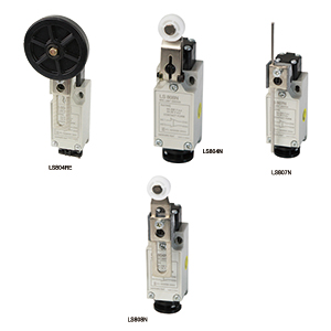 <font color=#0c488b>[한영넉스]</font> 리미트스위치 HY-LS804RE 고무로러레버형